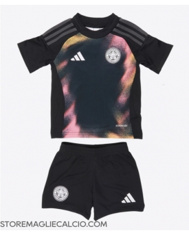 Leicester City Maglia Gara Trasferta Repliche 2024-25 Bambino Maniche Corte